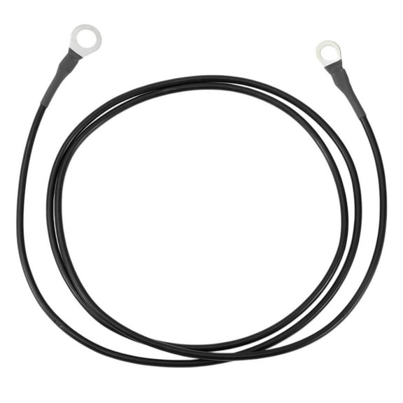 135cm 12 AWG Battery Inverter Cable 3/8" 5/16" Battery Cable Tinned Copper Black OT Type 1 Pc