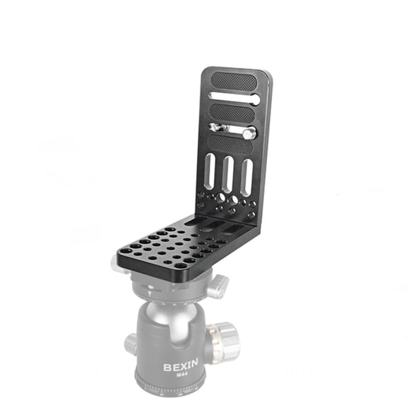 135mm L-Bracket Quick Release Plate for DSLR Cameras Aluminum Alloy Vertical Mount for DJI Stabilizer Gimbals, Tripods & Arca-Swiss Compatible Systems