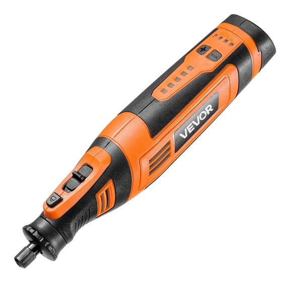 136 Piece Cordless Rotary Tool Kit DC8V Portable Mini Power Rotary Tool 5 Speeds 5000-30000RPM Multi Purpose DIY Tools for Engraving Sanding Polishing Carving Grinding Cutting DIY Craft