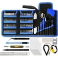 thumbnail image 1 of 136 in 1 Electronics Repair Tool Kit Professional Precision Screwdriver Set Magnetic Drive Kit with Portable Bag, 1 of 13