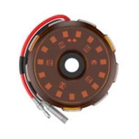 1360 Cyclone V2 LED Auxiliary Light, Amber Lens