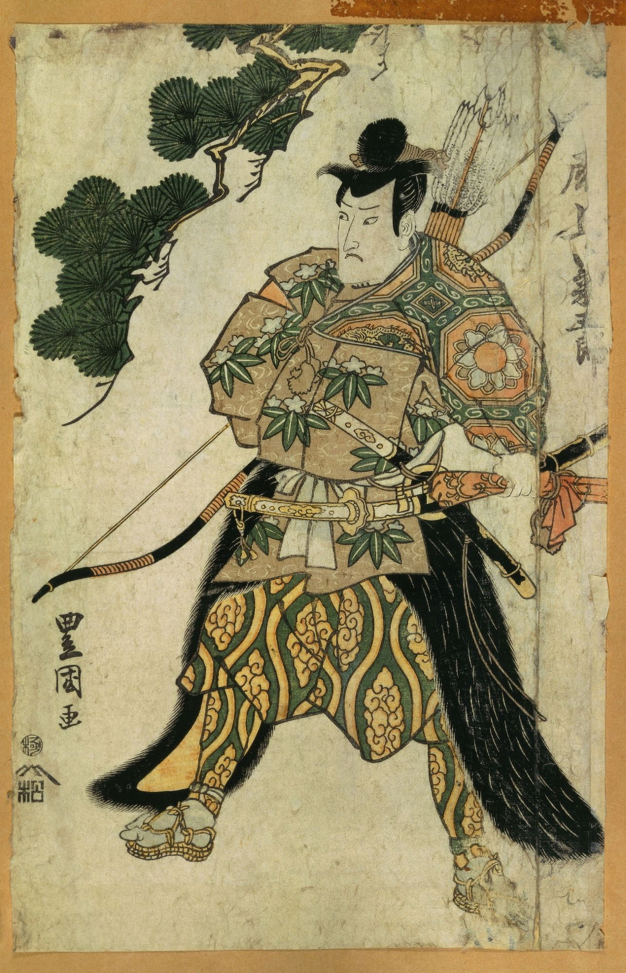 1365 Japanese Art Canvas Art - (24 x 36)