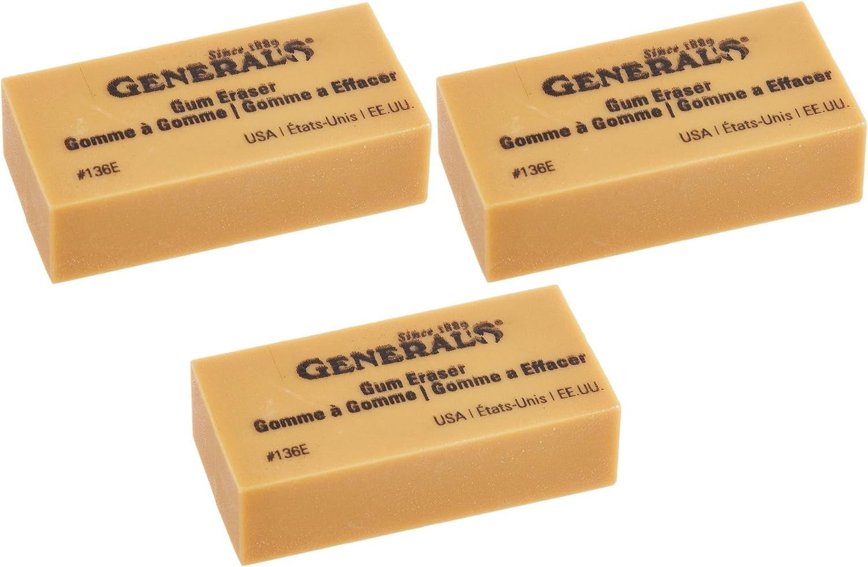 136EBP Artist Gum Eraser (3Pack)