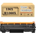 thumbnail image 1 of 136X W1360X Toner Cartridges Compatible for HP M211dw MFP M236sdw Printers, High Yield 2,600 Pages, 1 of 7