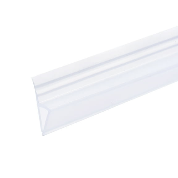 137.8" Long, for 1/4"(6mm) Glass, H-Type Frameless Glass Door Side Seal Strip