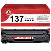 137 Black Toner Cartridge 1 Pack Compatible for Canon 137 CRG 137 Toner imageCLASS MF212w MF216n MF227dw MF229dw MF236n