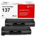 thumbnail image 1 of 137 Black Toner Cartridge Compatible for Canon Cartridge 137 CGR-137 CRG137 imageCLASS D570 MF242dw MF232w MF236n MF244dw MF247dw MF227dw MF220 MF230 MF240 MF210 Series Printer Ink (2-Pack), 1 of 9