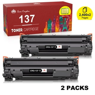 137 Toner Cartridge 5-Pack Compatible for Canon Cartridge 137 CRG 137 i ...