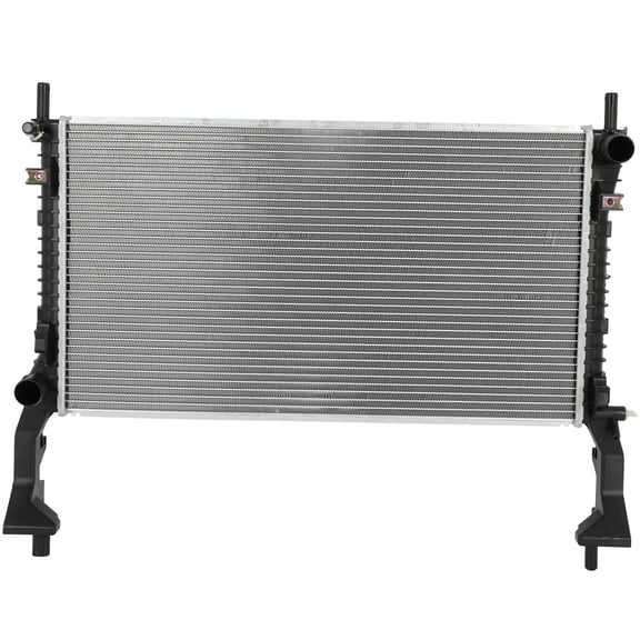 Aluminum Radiator Compatible with 2015-2023 for Ford Mustang EcoBoost 2.3L 2015-2023 for Ford Mustang EcoBoost Premium 2.3L Engine Radiator replace 13707 13488