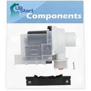 137221600 Washer Drain Pump Kit Replacement for Frigidaire FWFB9200ES0 Washing Machine - Compatible with 137221600 Water Pump - UpStart Components Brand