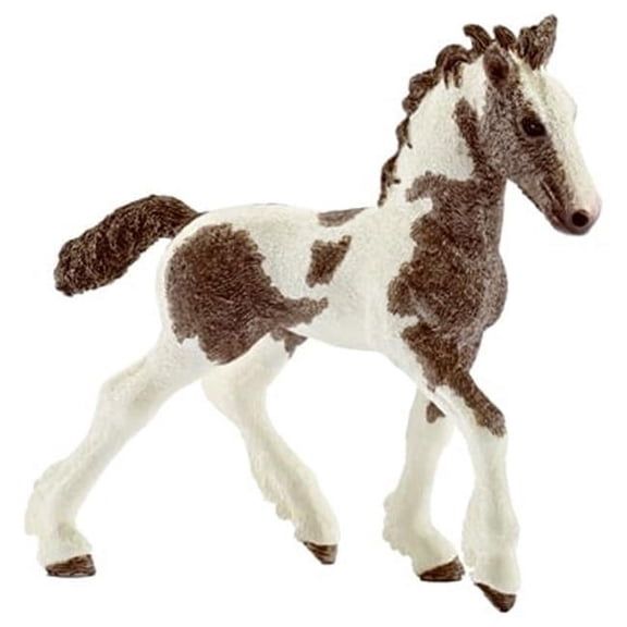 13774 Tinker Foal Figurine, Brown & White