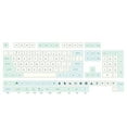thumbnail image 1 of 137PCS XDA Keycaps with Heat Sublimated Ice Mint Theme for Mechanical Keyboard Enthusiasts, 1 of 18