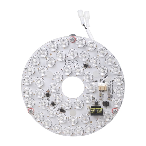 137mm Magnetic Mount Color LED Ceiling Fan Light Module 120V Aluminum Housing Quiet Operation
