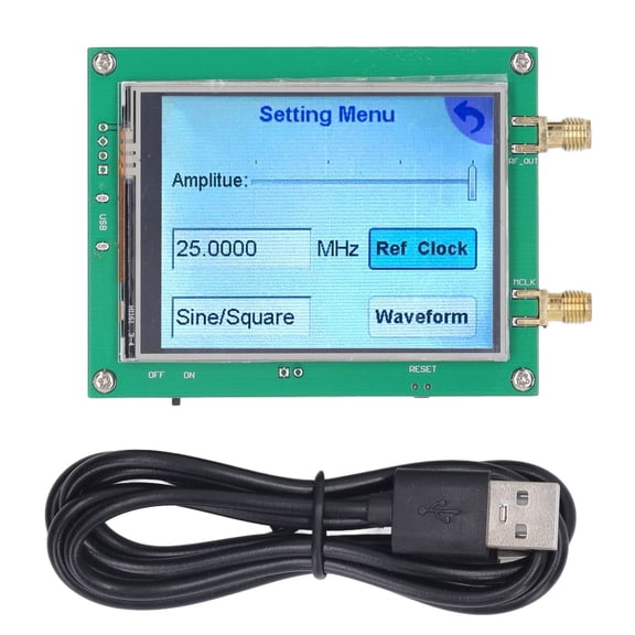 138-4400MHz Module with ADF4350 & SMA Female Connector Touchscreen RF Signal Generator Bienvenido