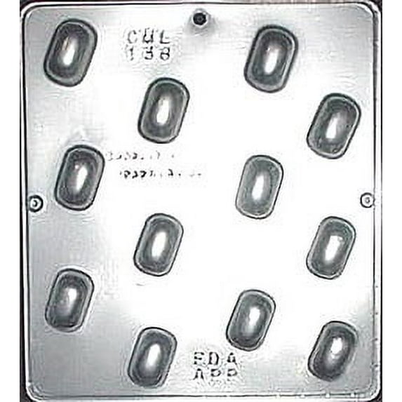138 Almond Piece Chocolate Candy Mold