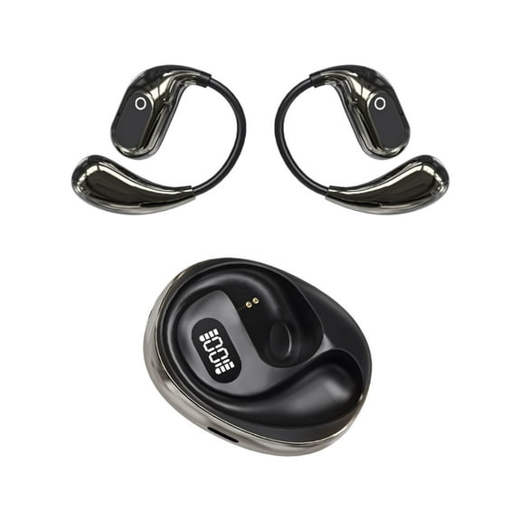 138-Language Real-Time Translation Earbuds – Bluetooth 5.3 Wireless 3-in-1 Translator (White/Black, 0.4lb)