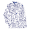 thumbnail image 1 of $138 Tommy Bahama Men's, Monarch Bay Long-Sleeve Shirt, Big Sky Blue, S, 1 of 2