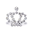 thumbnail image 1 of #13911 Rhinestone Crown Adjustable Ring, 1 of 3