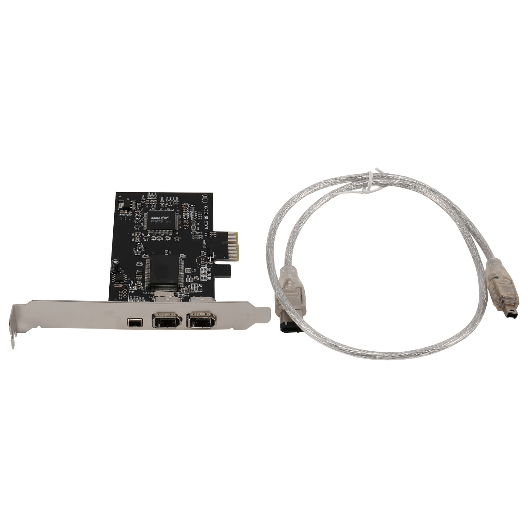 1394 Firewire Card,PCIe 3 Ports 1394A Firewire Expansion Card, PCI to