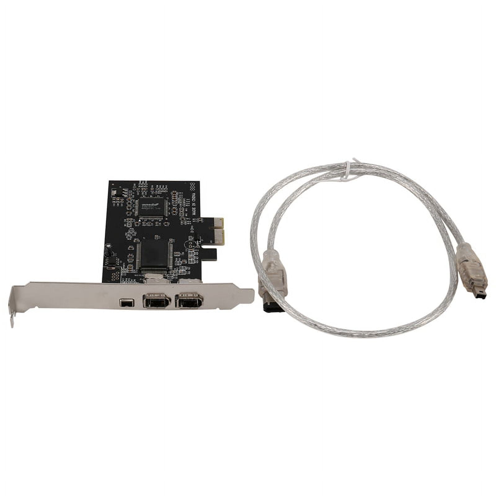 Carte PCI 3x Ports Firewire IEEE1394 1394VS VT6306 Sans Equerre -  MonsieurCyberMan