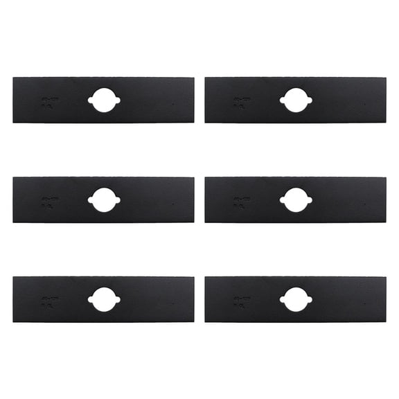 13940 Qty 6: 8" x 2" x 0.125" x 1" Edger Blade  Fits Universal Products