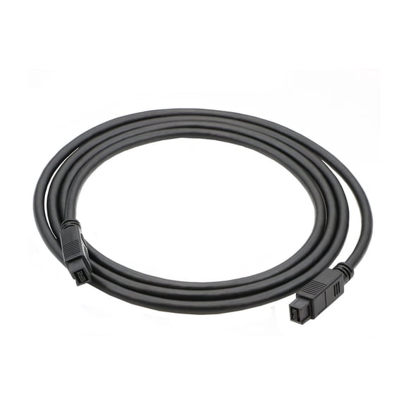 1394B 9 Pin Male to Male Cable 6/10/15ft Fast Data Transfer for Video Aucitory Camera Printer Scanners