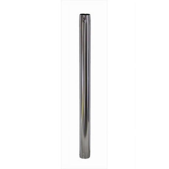 13956 Pedestal Table Leg Without Base- Chrome - 31.5 In.