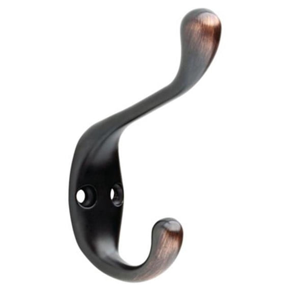 139604 Bronze With Copper Coat & Hat Hook