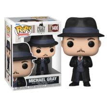 1398 - Vinyl Collectible Alfie Figure Bearded Character in Black Hat and Coat with Cane (Boxed Display)