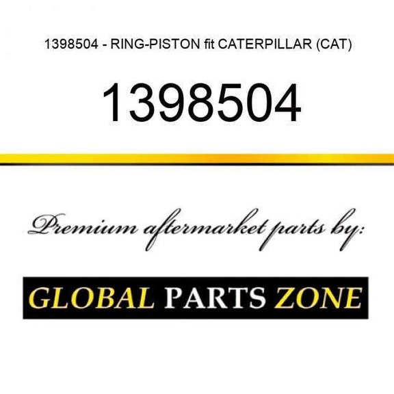 1398504 - RING-PISTON fit CATERPILLAR (CAT)