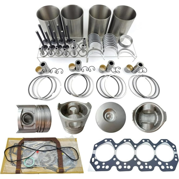 13B Engine Overhaul Rebuild Kit FOR Toyota Dyna 3B 13B 13BT Dyna 200 Coaster 1984-1988 Landcruiser Pickup 3.4L Engine