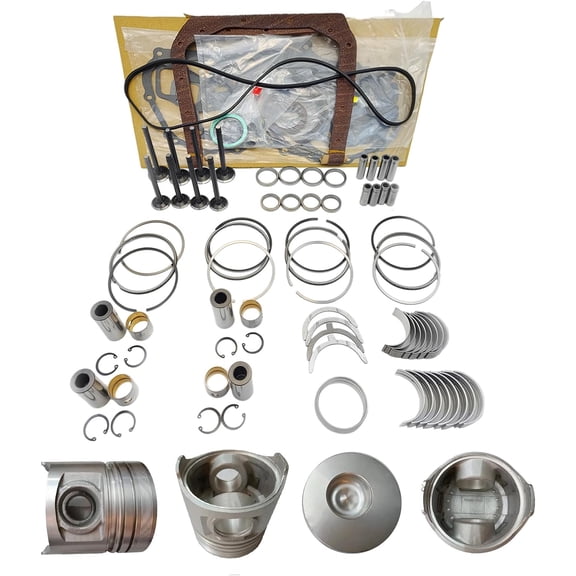 13B Engine Overhaul Rebuild Kit (No cylinder liner) for Toyota Dyna 3B 13B 13BT Dyna 200 Coaster 1984-1988 Landcruiser Pickup 3.4L Engine