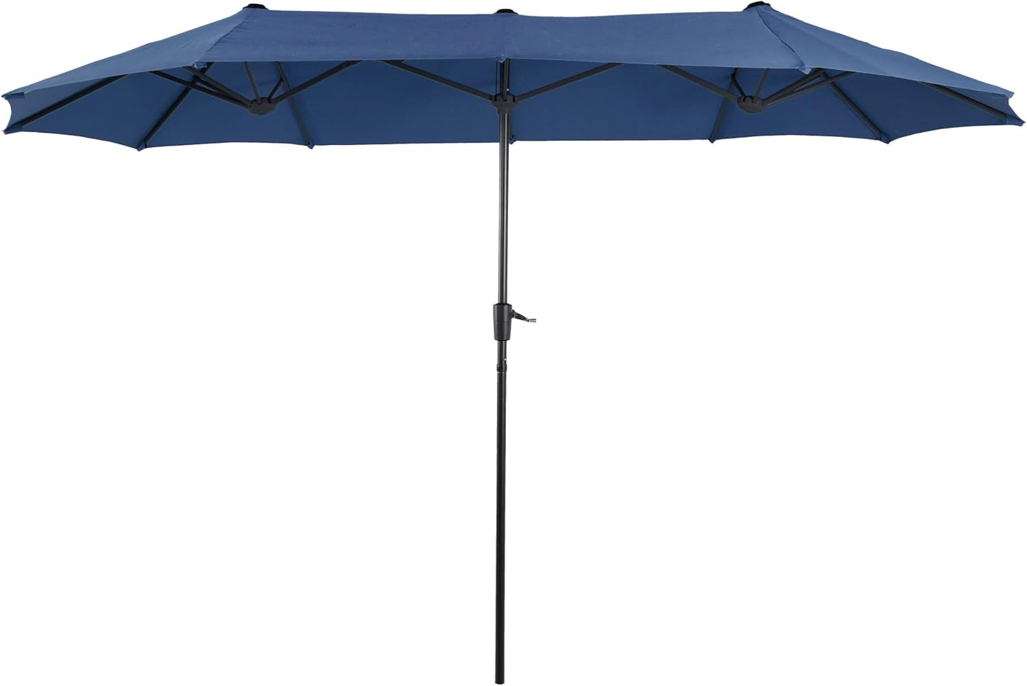 13FT DoubleSided Outdoor Patio Umbrella Large Rectangular Market Table