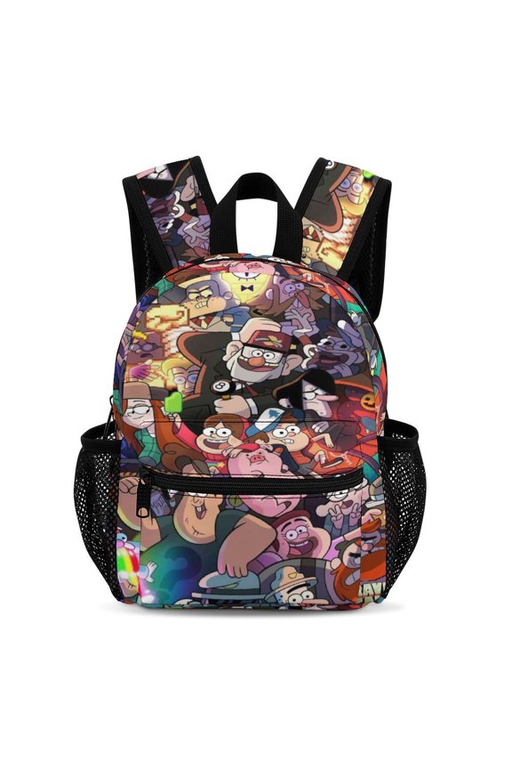 13In Gravity Fa-,lll Backpack Front Pocket Knapsack Daypack Lightweight Bookbag