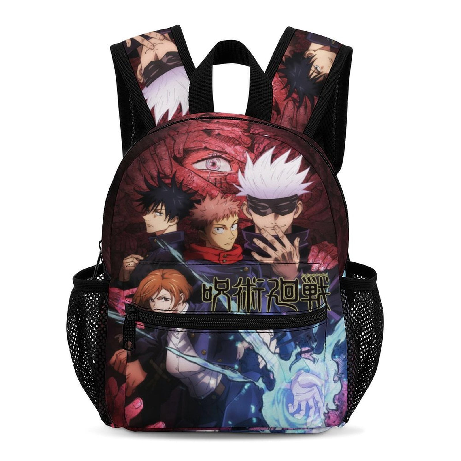cute anime mini backpacks MILLEVIBE Ita Backpack with Pin Display Insert & Pins who is popping out of an eerie jack Anime Mini Backpacks for Stylish