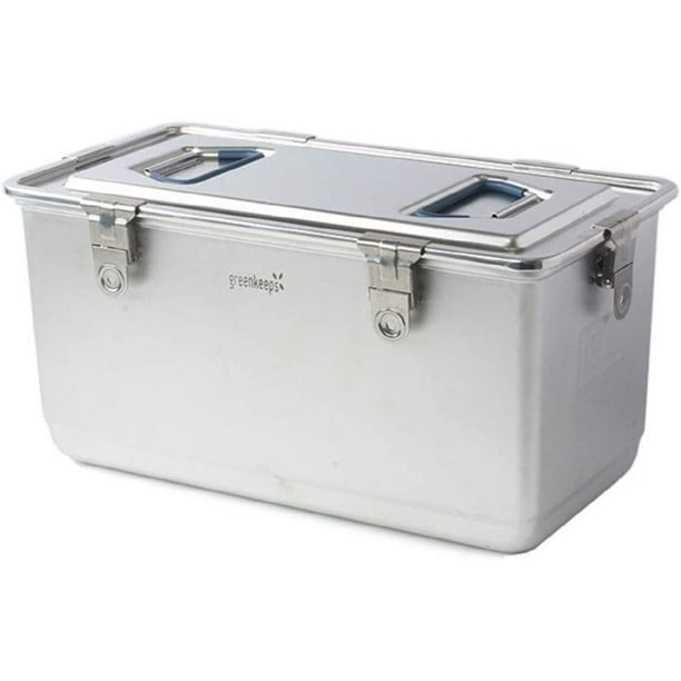 13L Large All Stainless Steel Storage Airtight Food Container with 13L Large All Stainless Steel Storage Airtight Food Container with