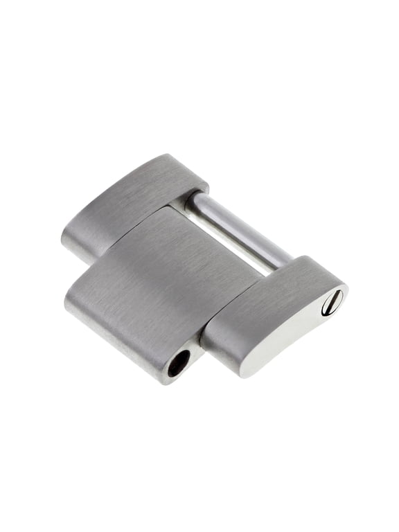 13MM LINK, Silver, Compatible With 34MM ROLEX 6694 OLDER OYSTER WATCH BAND FIT #60 ENDPEICE