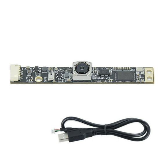 13MP 4K USB Camera Module with 4P-2.0MM Cable Featuring AutoFocus and Builts in Mics for Window Operating Systems