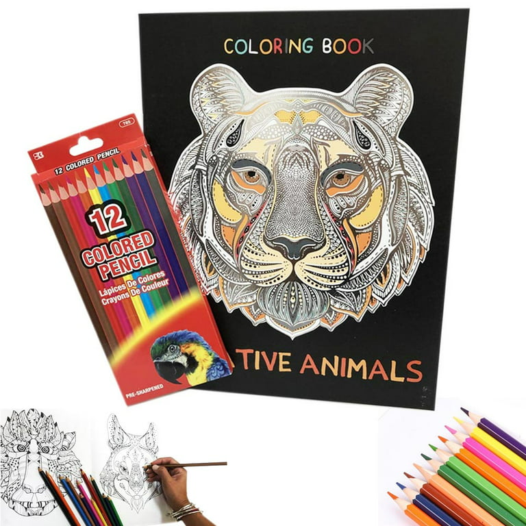 Pocket Size Color For Calm: Mini Adult Coloring Book (Adult Coloring  Patterns): Coloring Books, Mindful: 9781541140516: : Books