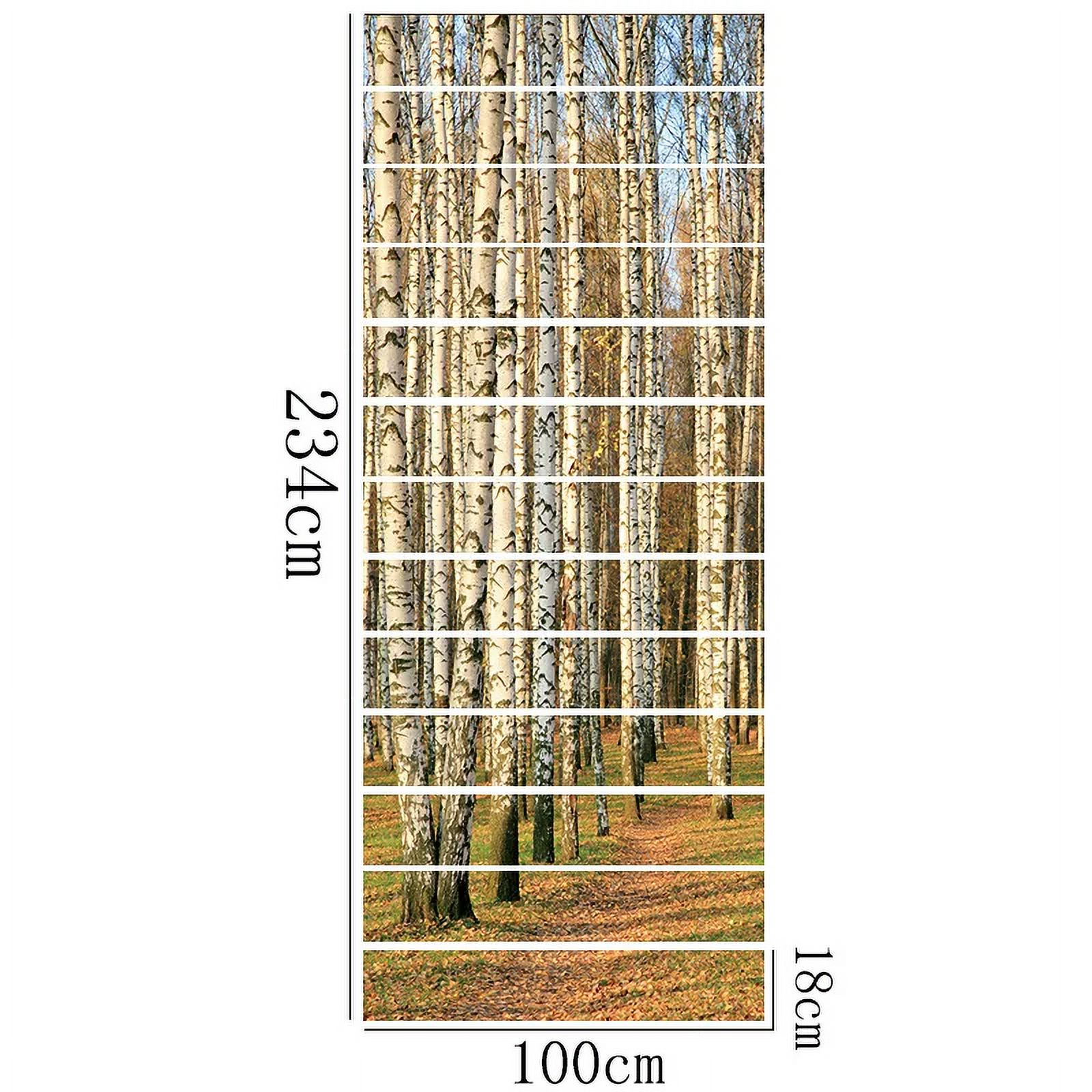 13PCS Beautiful Natural Landscape Staircase Sticker 3D Removable Vinyl ...