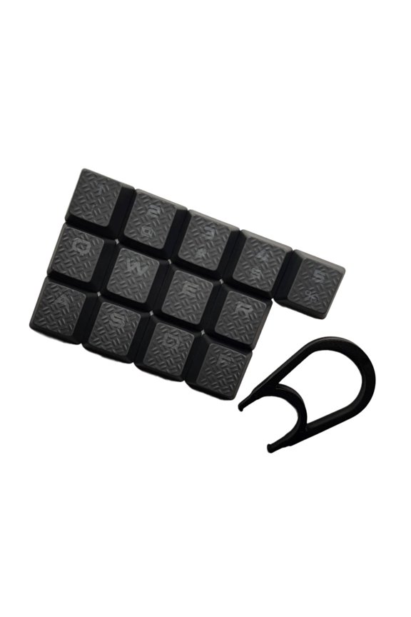 13PCS Caps Anti Slip Textured Keycaps for Mechanical Keyboards Perfectly for K70 RGBK70 K95 K90 Gaming Programming