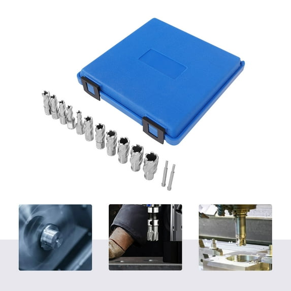 13PCS Tool Set Annular Cutter 7/16