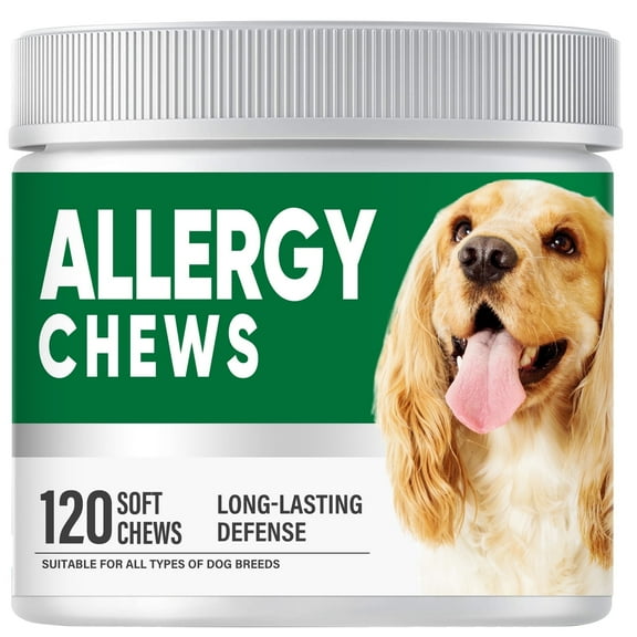 Dog All-ergy Chews,Dry Dog Food Soft Chews for Dogs, All-ergy Chews for Dogs