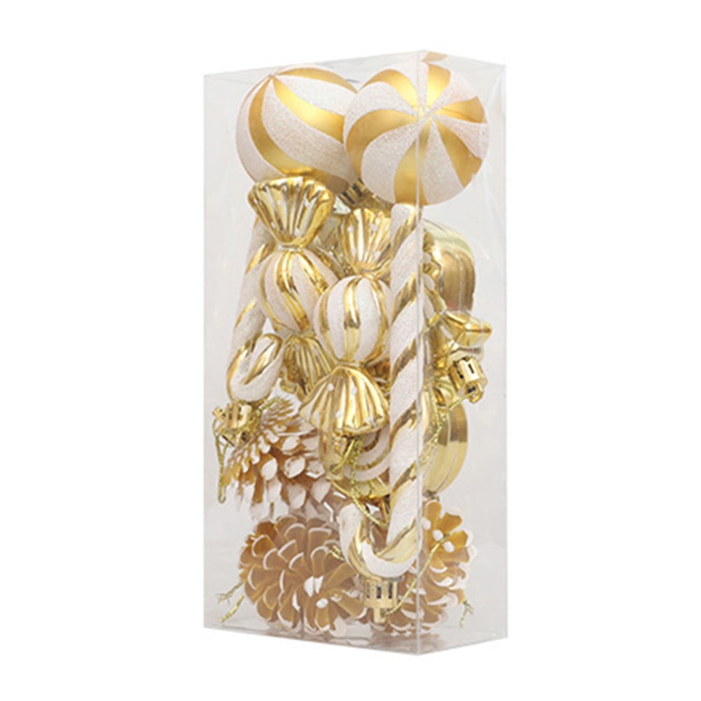 13Pcs/Box Christmas Candy Ornament Lollipop Xmas Decor Candy Cane