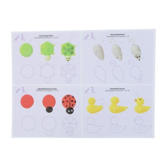 13Pcs Cake Piping DIY Practice Drawing Board Templates Paper Decors Practice Templates Pastes Fondant Decorating