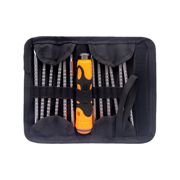 13Pcs Double Head Retractable Screwdriver Set with Standard Bits Extendable from 15cm to 25cm for Home DIYer and Automotive Repair