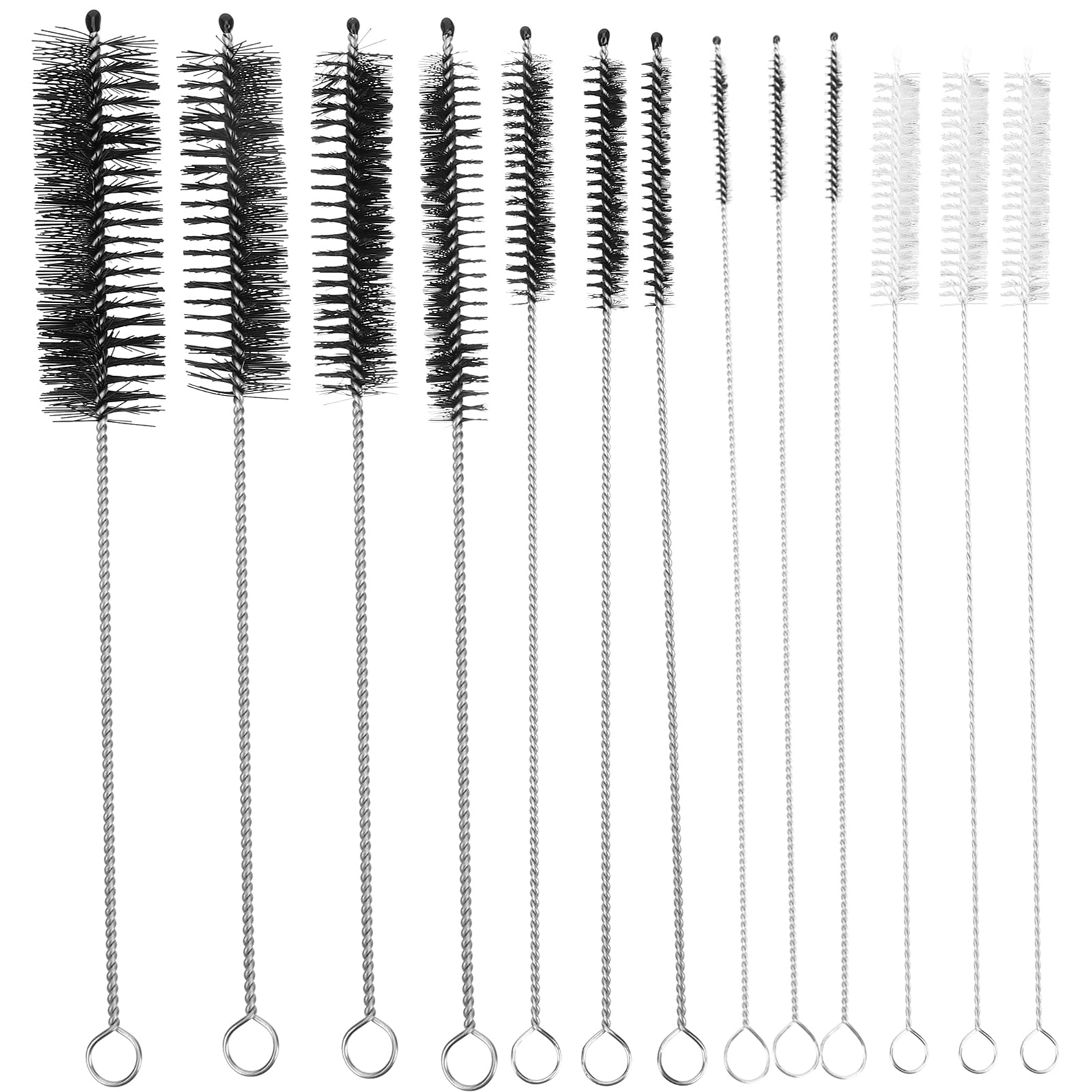 13Pcs Drinking Straw Cleaner Brush Extra Long Pipe Cleaners Straw