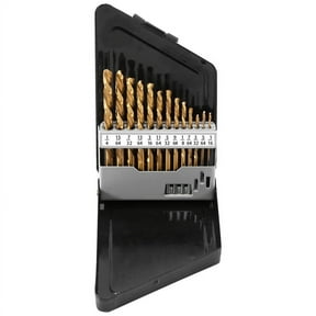 13Pcs Left Handed Drill Bit Set Extractor Bits for Tools Accessories with Coating