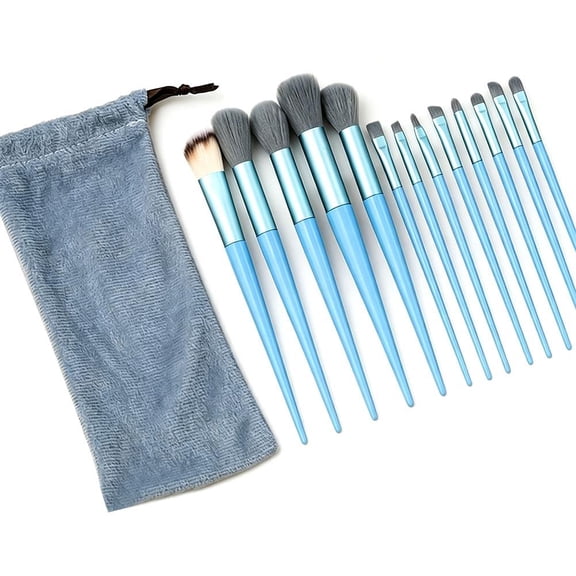 13Pcs Makeup Brush Set, Ultra Soft Bristle Full Makeup Kit for Powder, Highlighter, Blush & Eyeshadow, Complete Facial Cosmetic Brushes