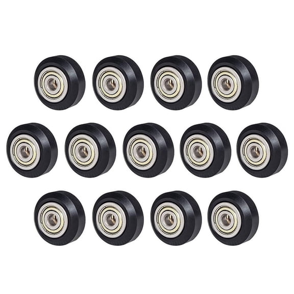 [13Pcs/Pack]3D Printer Pulley Wheels 625Zz Linear Bearing Ulley Passive Round Wheel Roller for CR10, 3